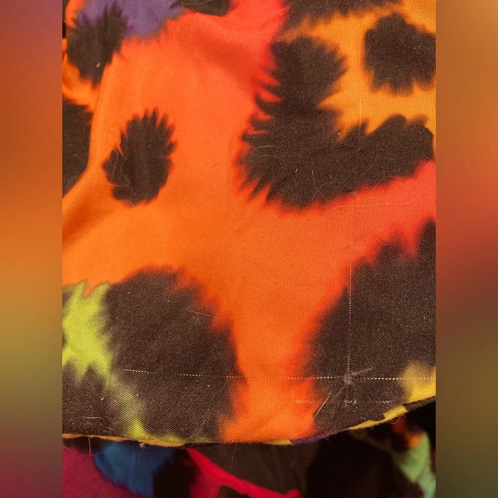 Lisa Frank Reversible Rainbow-Colored Leopard Twin/Full Comforter - Microfiber